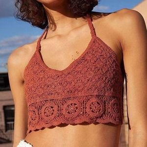 NWT Free People Sydney Crochet Bralette